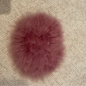 Topshop fuzzy crossbody
